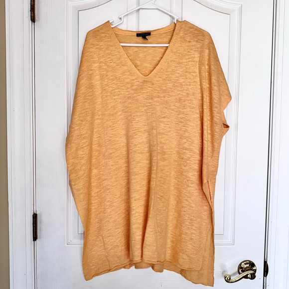 Eileen Fisher Tops - Eileen Fisher Oversized Tunic Cover-up Golden Yellow Size Small